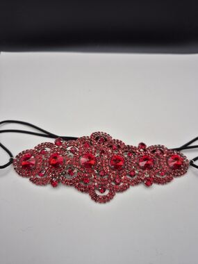 Red Crystal Decorative Headband